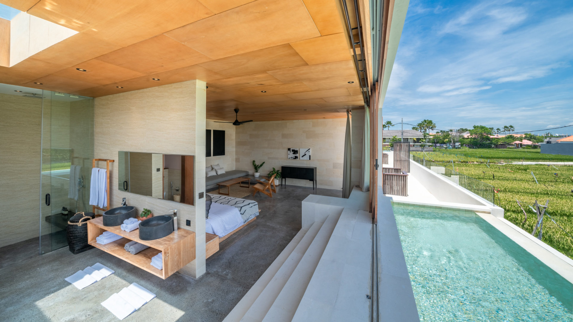 Kabupaten Badung'da Özel Havuzlu ve Tam Personelli En İyi 5 Yıldızlı Tatil Villası, Bali Villa 2098