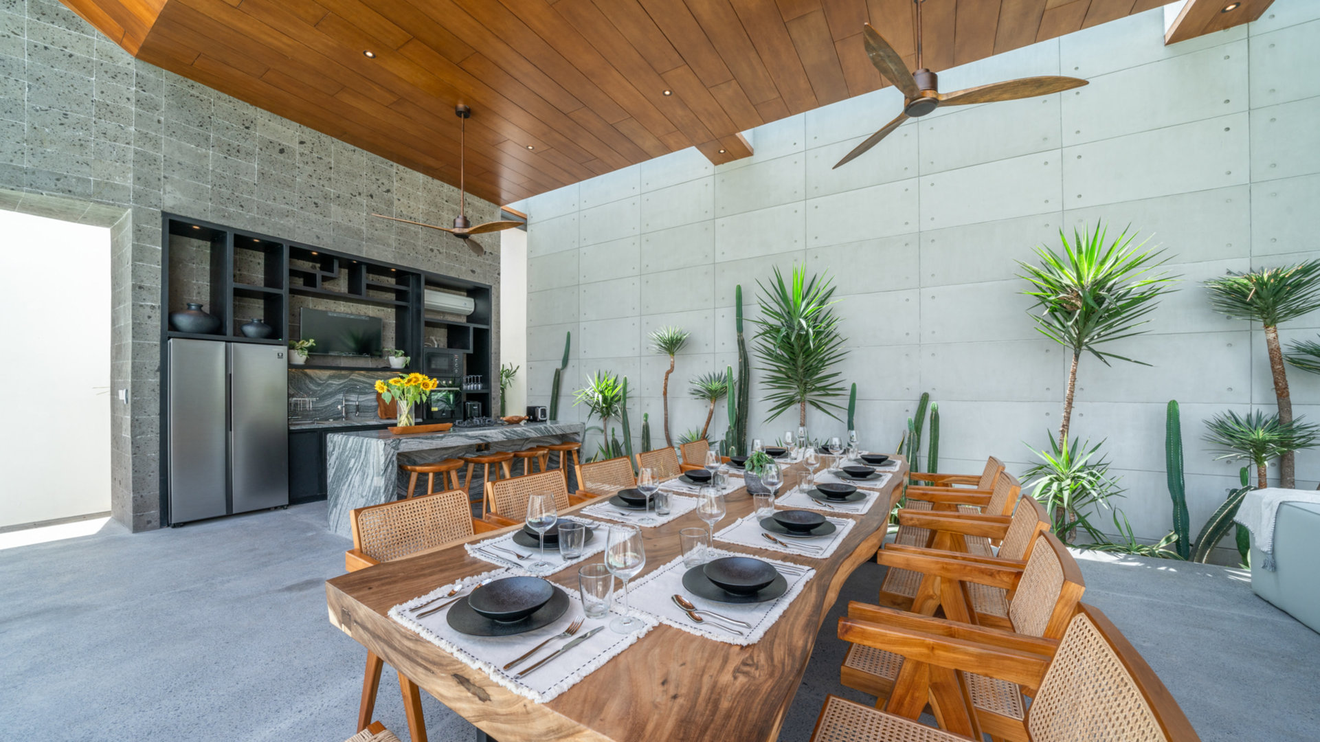 Kabupaten Badung'da Özel Havuzlu ve Tam Personelli En İyi 5 Yıldızlı Tatil Villası, Bali Villa 2098