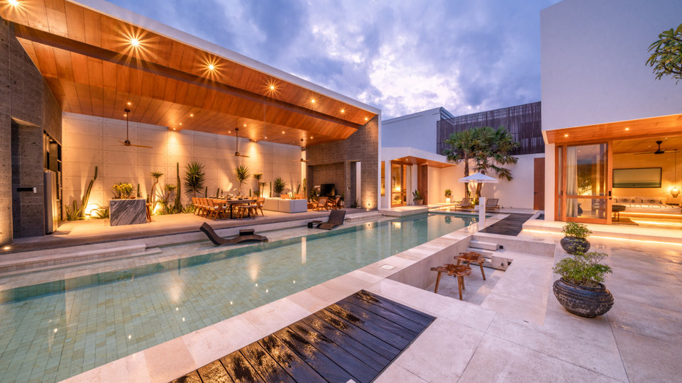 Kabupaten Badung'da Özel Havuzlu ve Tam Personelli En İyi 5 Yıldızlı Tatil Villası, Bali Villa 2098