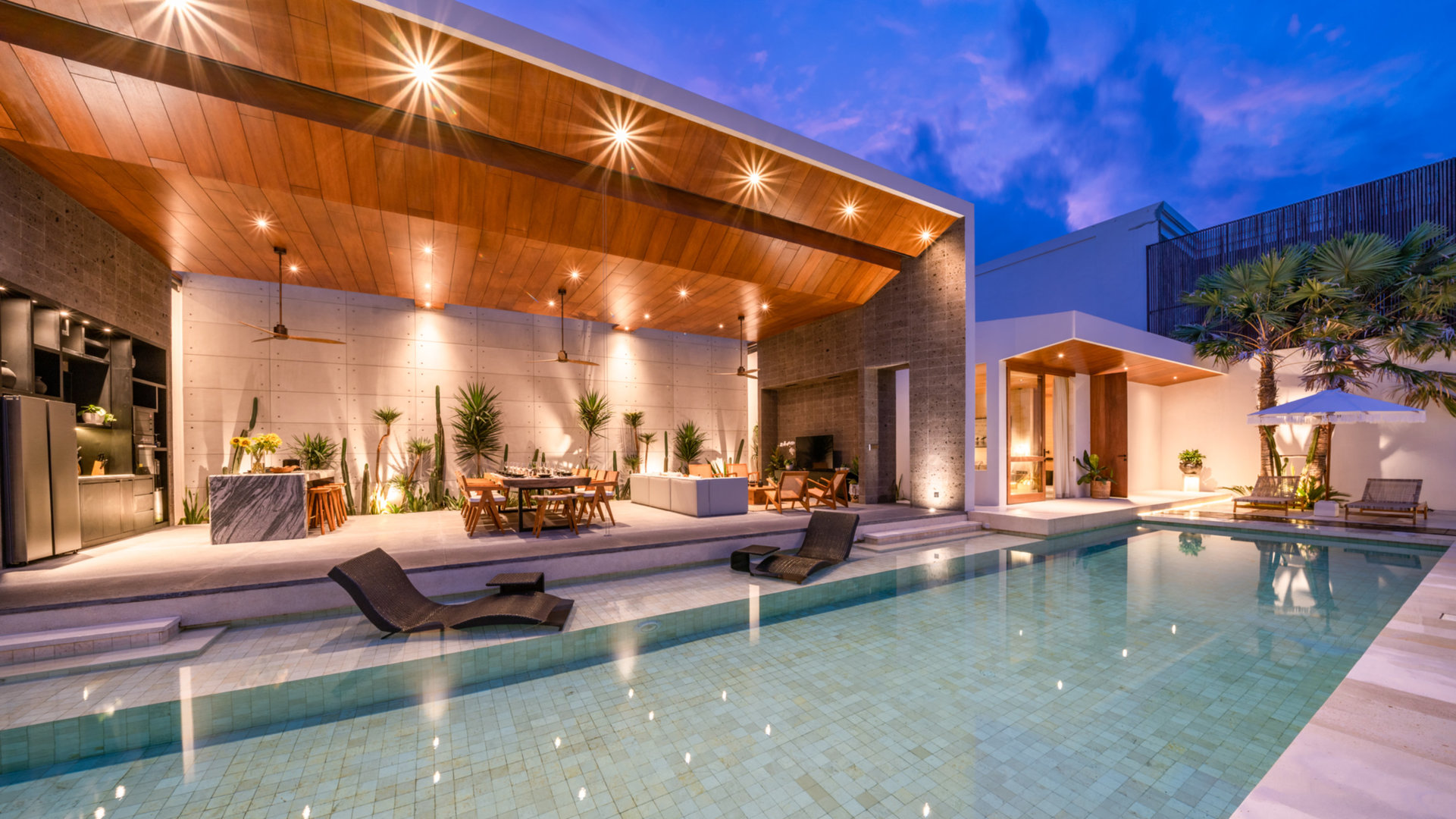 Kabupaten Badung'da Özel Havuzlu ve Tam Personelli En İyi 5 Yıldızlı Tatil Villası, Bali Villa 2098