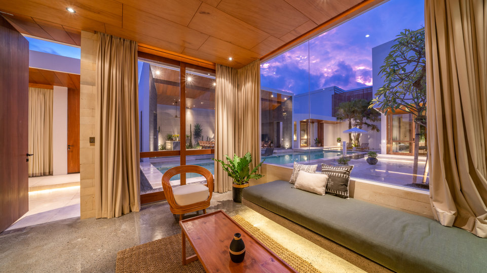 Kabupaten Badung'da Özel Havuzlu ve Tam Personelli En İyi 5 Yıldızlı Tatil Villası, Bali Villa 2098