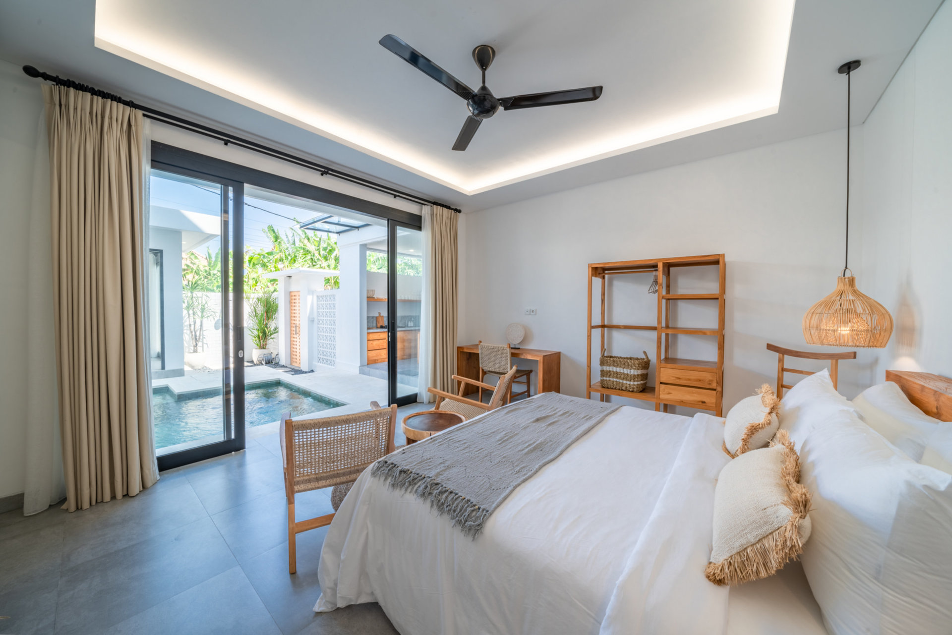 Badung Regency'de Özel Havuzlu ve Tam Personelli En İyi 5 Yıldızlı Tatil Villası, Bali Villa 2104