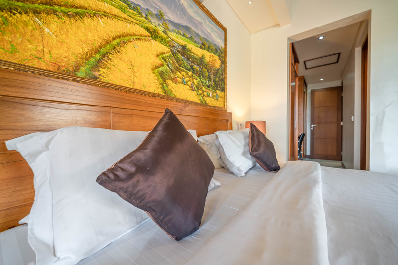 Ailenizin Kabupaten Badung Double Six Plajı'na Yakın 3 Yatak Odalı Lüks Bir Tatil Villası Kiraladığını Hayal Edin, Bali Villa 2105