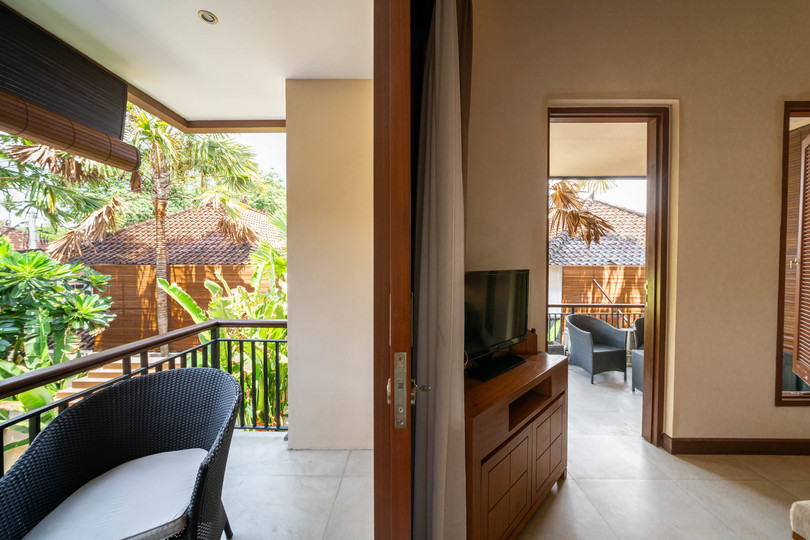 Ailenizin Kabupaten Badung Double Six Plajı'na Yakın 3 Yatak Odalı Lüks Bir Tatil Villası Kiraladığını Hayal Edin, Bali Villa 2105