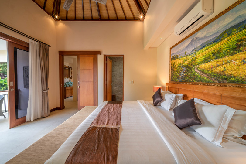 Ailenizin Kabupaten Badung Double Six Plajı'na Yakın 3 Yatak Odalı Lüks Bir Tatil Villası Kiraladığını Hayal Edin, Bali Villa 2105