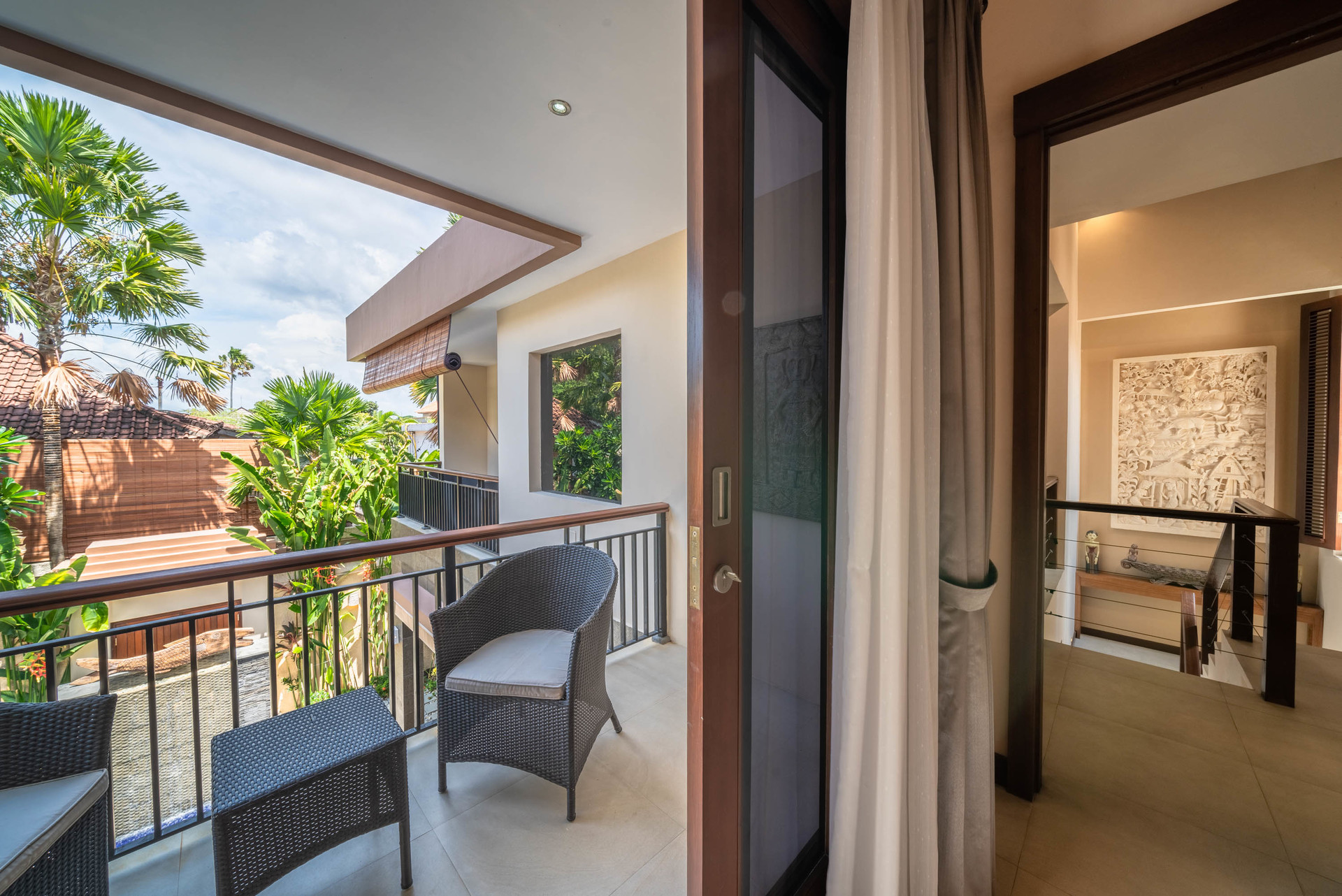 Ailenizin Kabupaten Badung Double Six Plajı'na Yakın 3 Yatak Odalı Lüks Bir Tatil Villası Kiraladığını Hayal Edin, Bali Villa 2105
