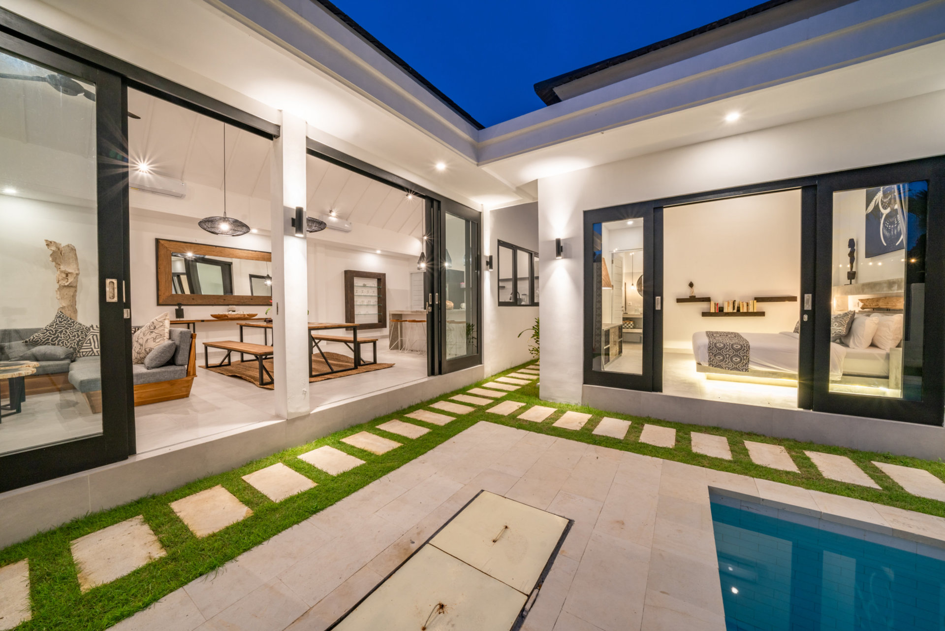 Kabupaten Badung'da Özel Havuzlu ve Tam Personelli Nihai 5 Yıldızlı Tatil Villası, Bali Villa 2107
