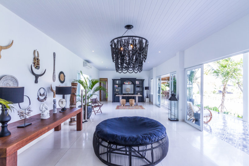 Ailenizin Muhteşem Okyanus Manzaralı Lüks 5 Yatak Odalı Tatil Villası Kiraladığını Hayal Edin, Bali Villa 2114