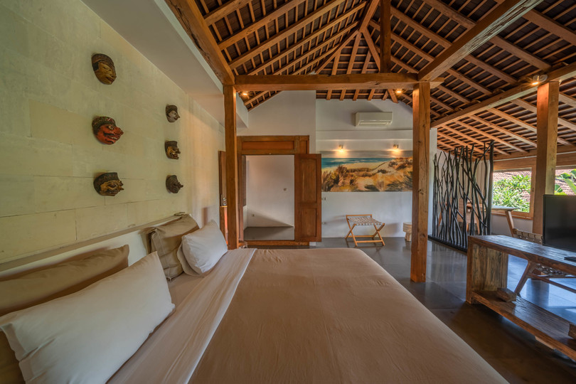 Ailenizin Double Six Beach'e Yakın 4 Yatak Odalı Lüks Bir Tatil Villası Kiraladığını Hayal Edin, Bali Villa 2116
