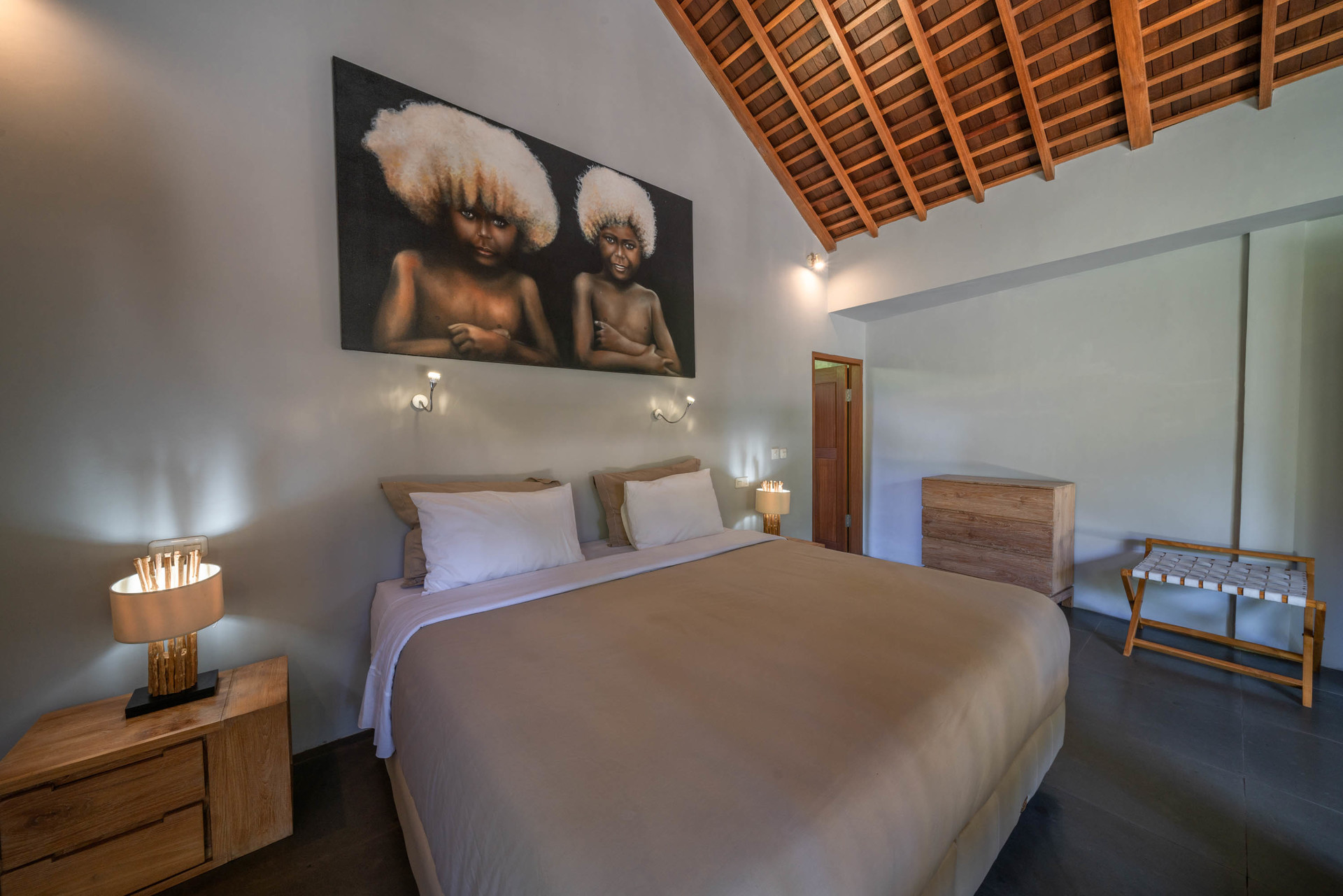 Ailenizin Double Six Beach'e Yakın 4 Yatak Odalı Lüks Bir Tatil Villası Kiraladığını Hayal Edin, Bali Villa 2116
