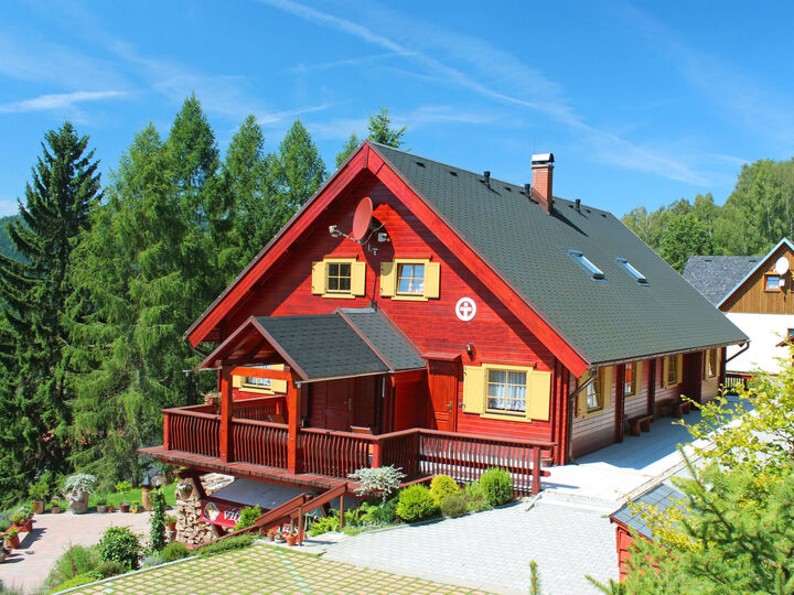 Mükemmel Konumda Lüks Dağ Evi, Liberecký kraj Dağ Evi 1005, Albrechtice in the Jizera Mountains, Czech Republic