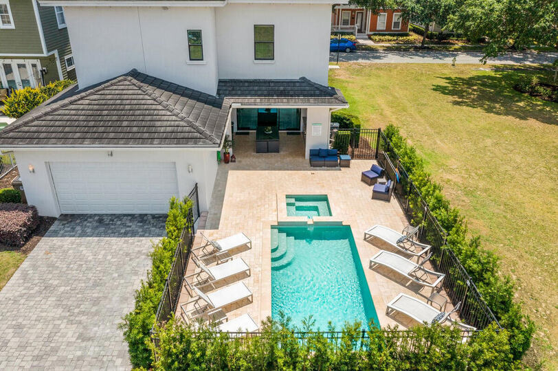Reunion Resort and Spa'da Özel Havuzlu 5 Yıldızlı Villa, Orlando Villa 5707