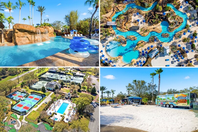 Reunion Resort and Spa'da Özel Havuzlu 5 Yıldızlı Villa, Orlando Villa 5707