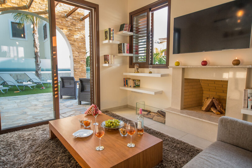 Gazimağusa ve Güzel plajlarına birkaç dakika mesafedeki Güzel Tatil Villanız, Gazimağusa Villa 1021