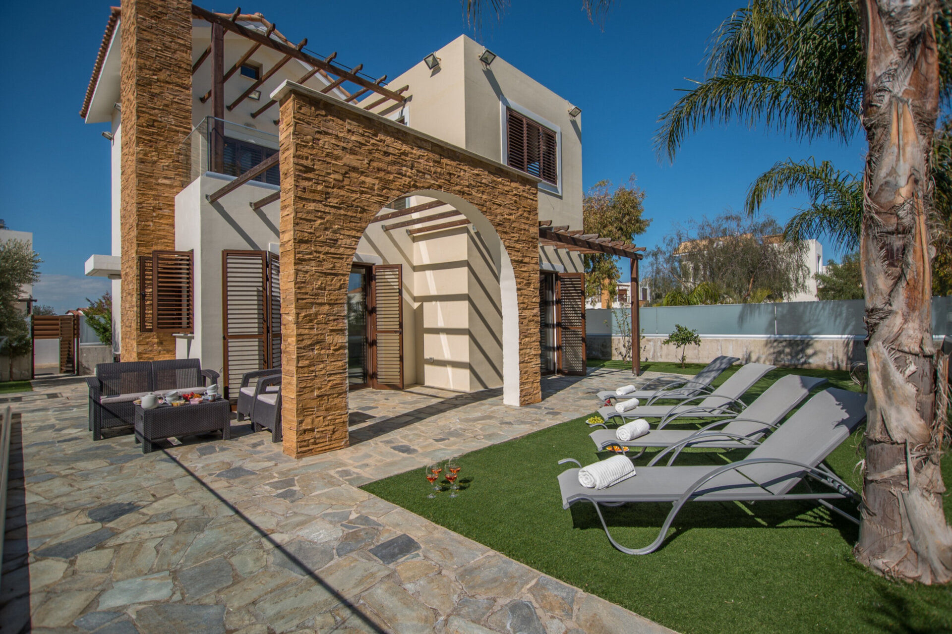Gazimağusa ve Güzel plajlarına birkaç dakika mesafedeki Güzel Tatil Villanız, Gazimağusa Villa 1021