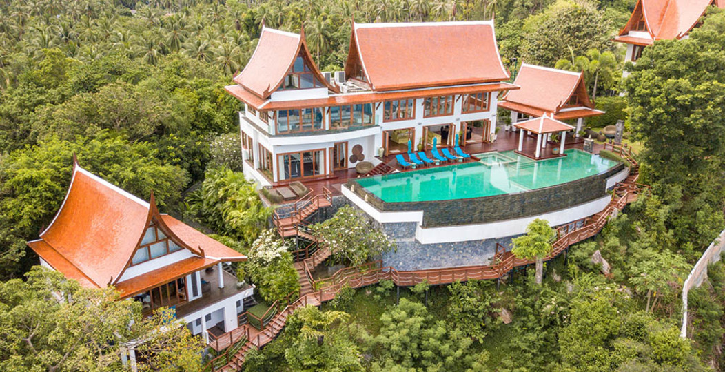 Chang Wat Surat Thani'de Özel Havuzlu Lüks Villa, Chang Wat Surat Thani Villa 1000