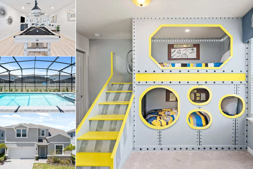Windsor Island Resort'ta Lüks Çağdaş Tarzda Villa, Orlando Villa 5810