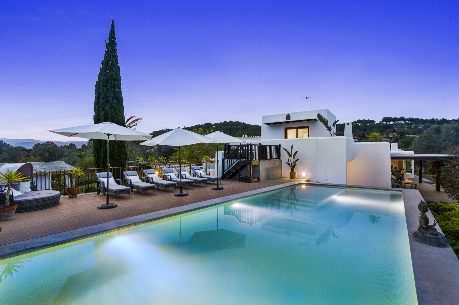 Özel Havuzlu Güzel 5 Yıldızlı Villa, Ibiza Villa 1250