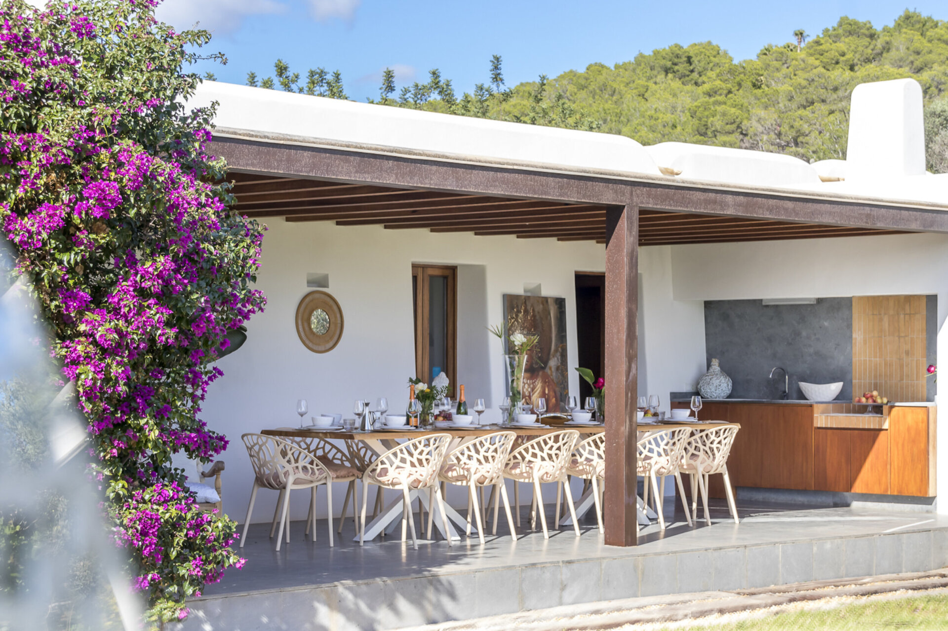 Özel Havuzlu Güzel 5 Yıldızlı Villa, Ibiza Villa 1250