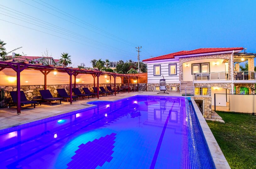 Bu Lüks 4 Yatak Odalı Villaya bayılacaksınız, Fethiye Villa 1005