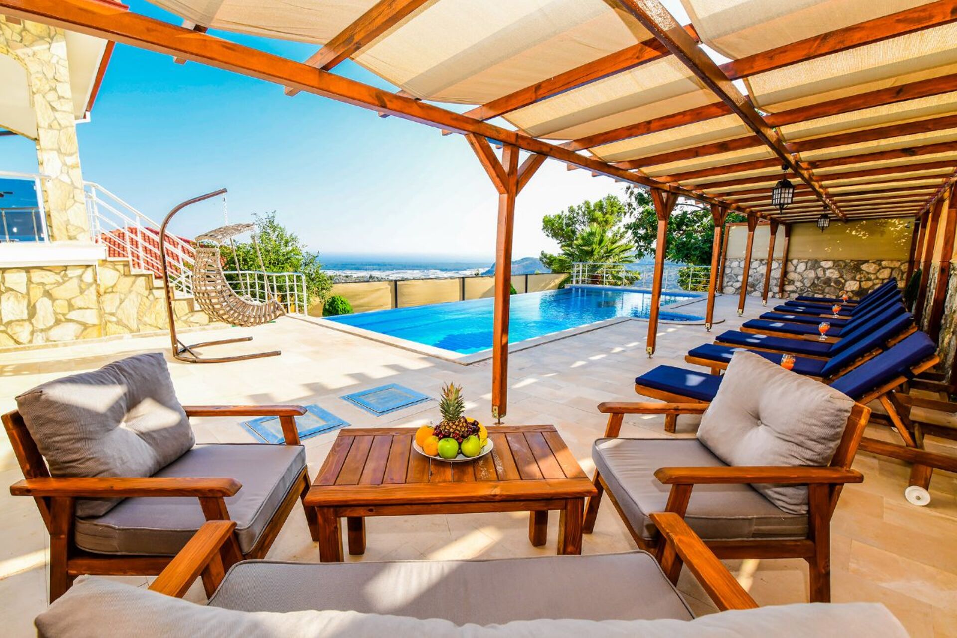 Bu Lüks 4 Yatak Odalı Villaya bayılacaksınız, Fethiye Villa 1005