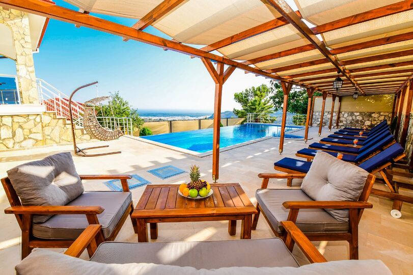 Bu Lüks 4 Yatak Odalı Villaya bayılacaksınız, Fethiye Villa 1005