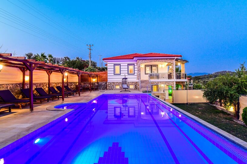 Bu Lüks 4 Yatak Odalı Villaya bayılacaksınız, Fethiye Villa 1005