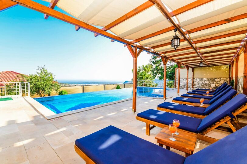 Bu Lüks 4 Yatak Odalı Villaya bayılacaksınız, Fethiye Villa 1005