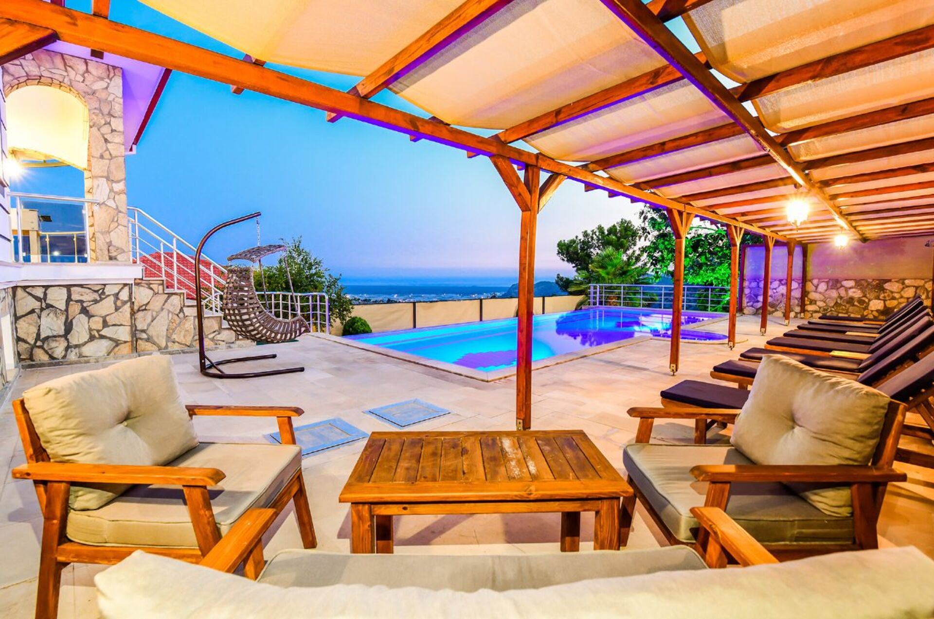Bu Lüks 4 Yatak Odalı Villaya bayılacaksınız, Fethiye Villa 1005