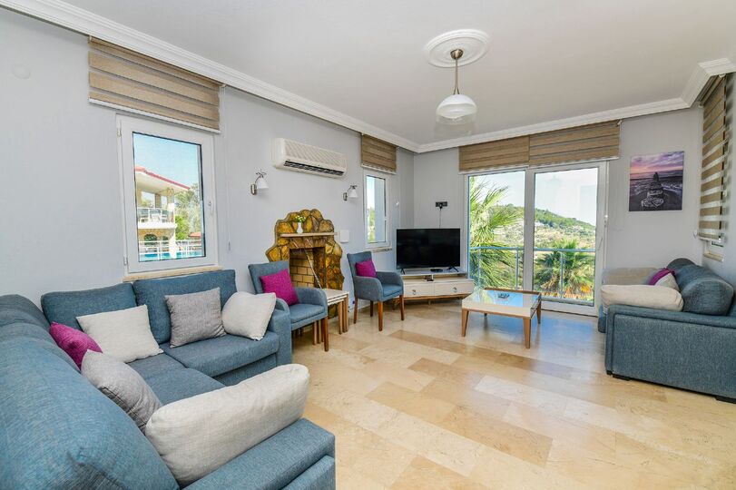 Bu Lüks 4 Yatak Odalı Villaya bayılacaksınız, Fethiye Villa 1005