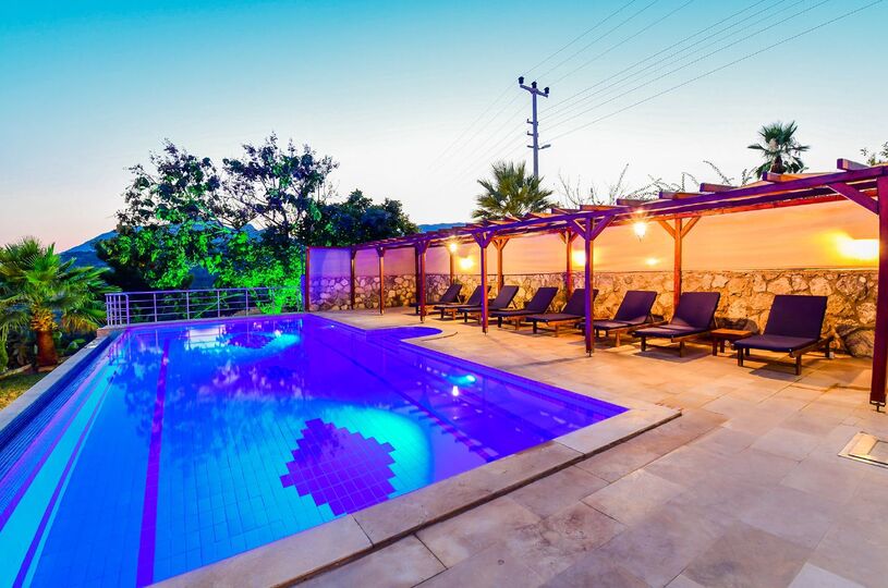Bu Lüks 4 Yatak Odalı Villaya bayılacaksınız, Fethiye Villa 1005