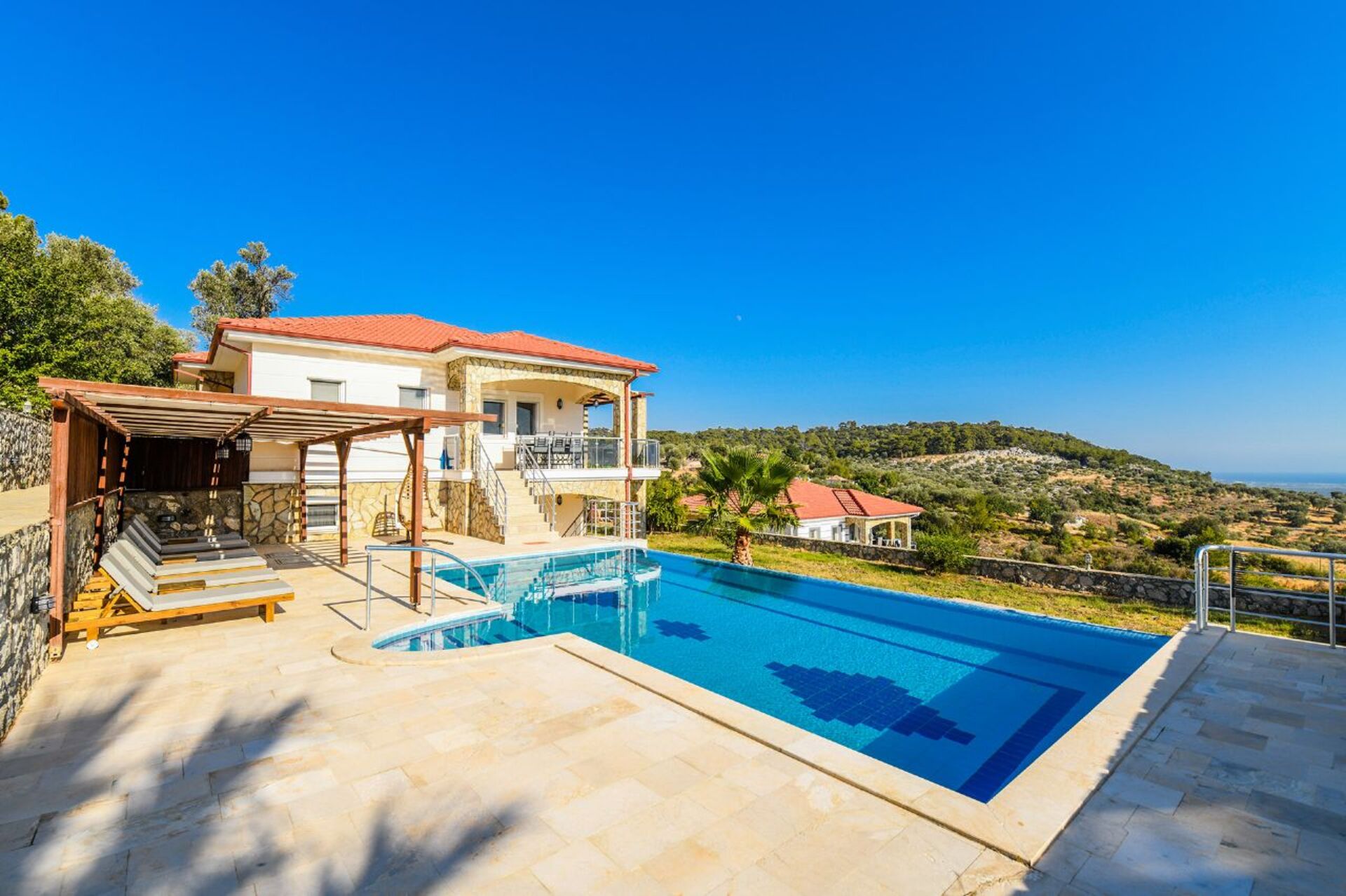 Patara Plajı Manzaralı Exclusive 3 Yatak Odalı Villa, Fethiye Villa 1007