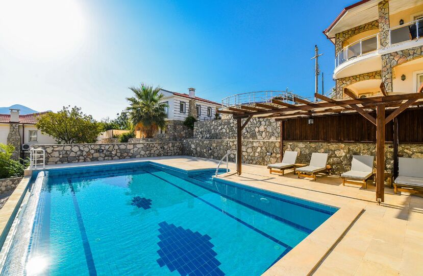 Patara Plajı Manzaralı Exclusive 3 Yatak Odalı Villa, Fethiye Villa 1007