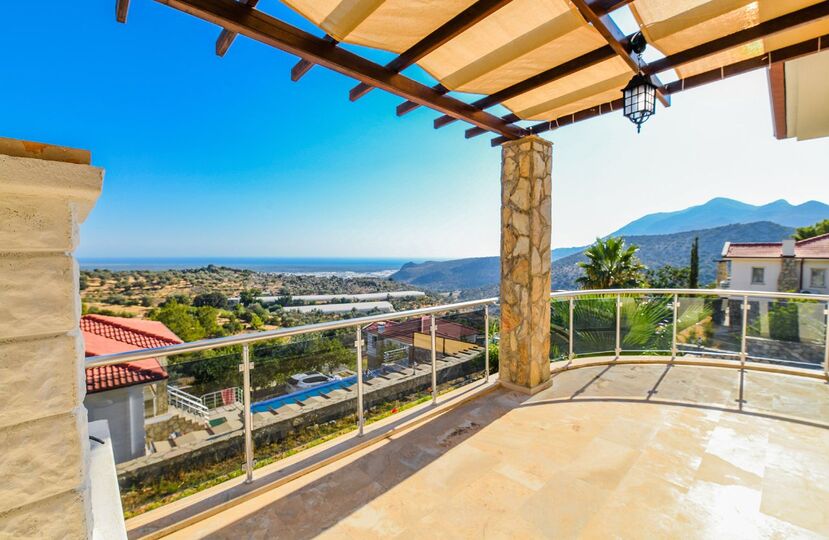 Patara Plajı Manzaralı Exclusive 3 Yatak Odalı Villa, Fethiye Villa 1007