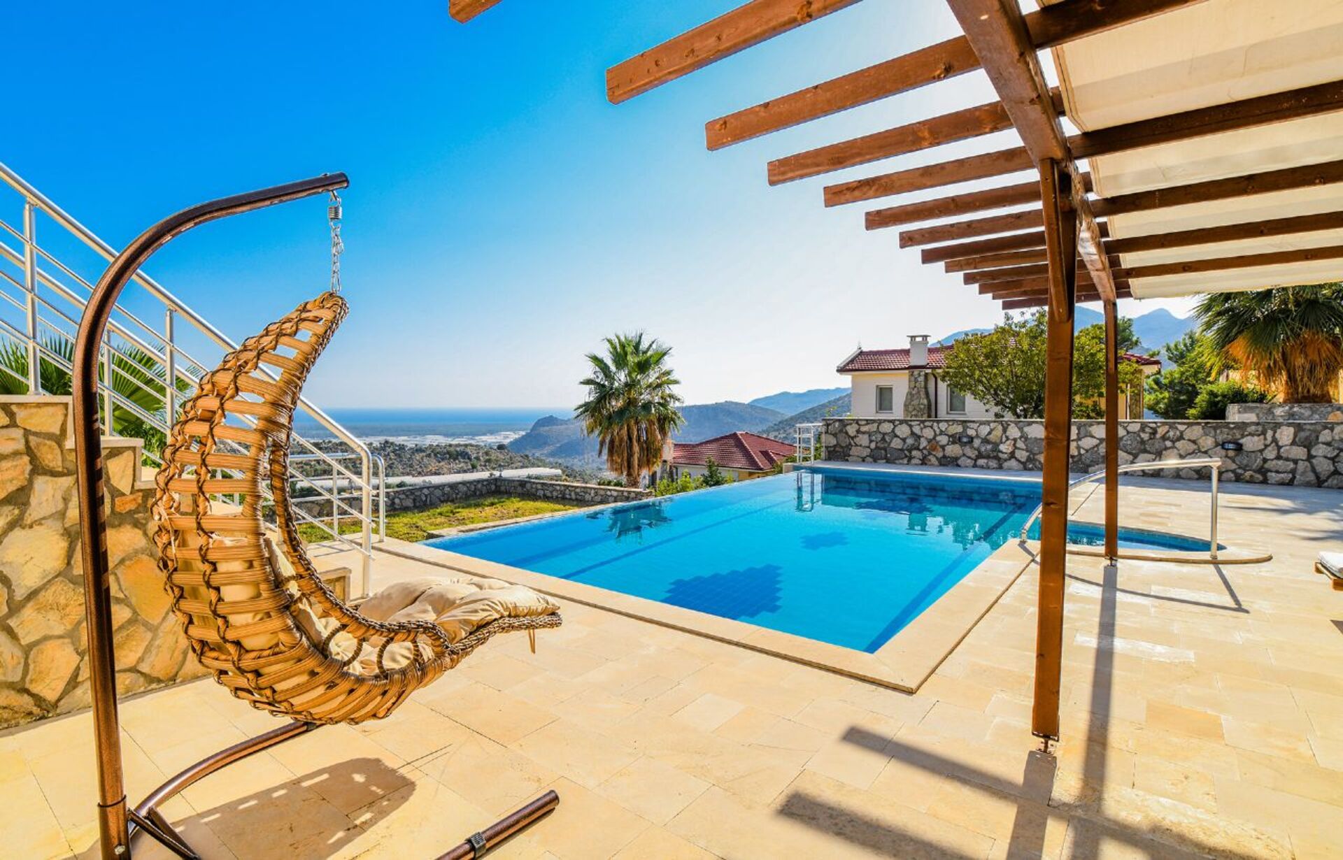 Patara Plajı Manzaralı Exclusive 3 Yatak Odalı Villa, Fethiye Villa 1007