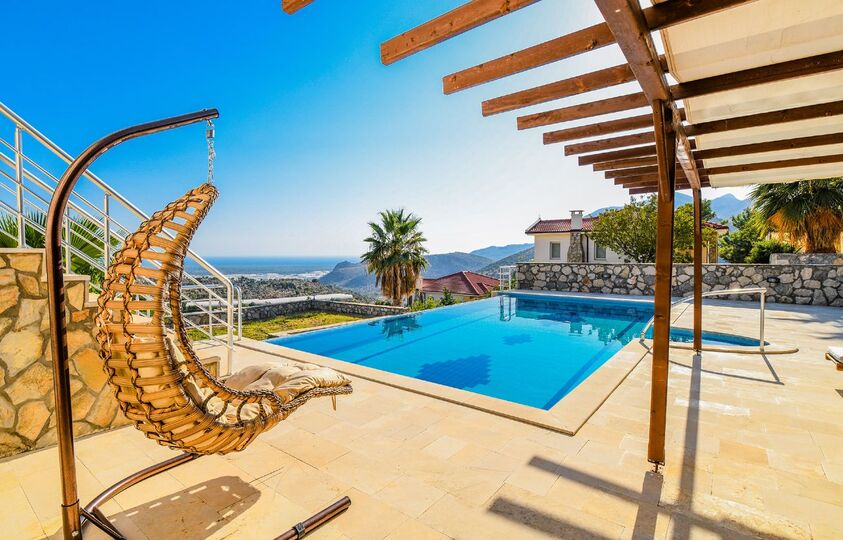 Patara Plajı Manzaralı Exclusive 3 Yatak Odalı Villa, Fethiye Villa 1007