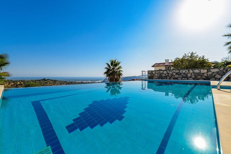 Patara Plajı Manzaralı Exclusive 3 Yatak Odalı Villa, Fethiye Villa 1007