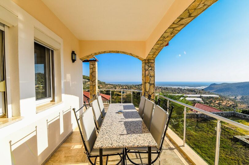 Patara Plajı Manzaralı Exclusive 3 Yatak Odalı Villa, Fethiye Villa 1007