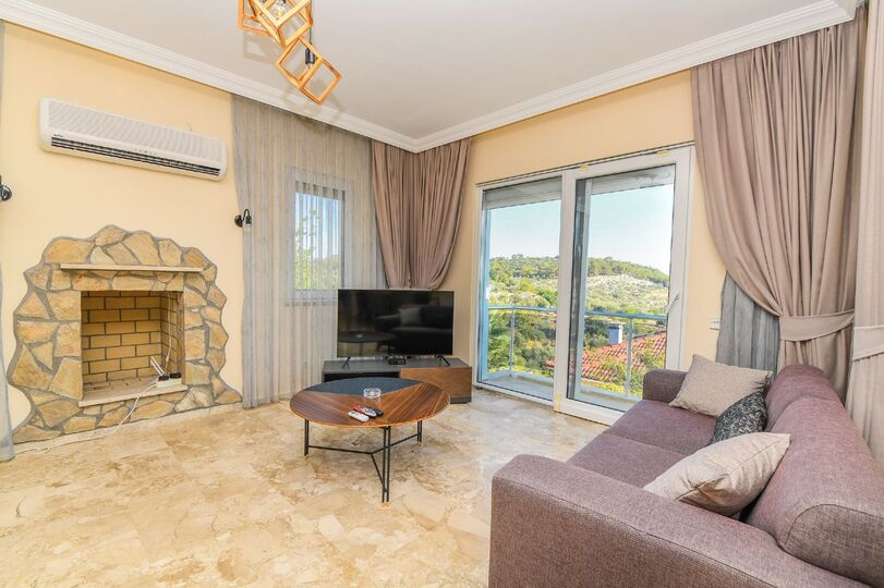 Patara Plajı Manzaralı Exclusive 3 Yatak Odalı Villa, Fethiye Villa 1007