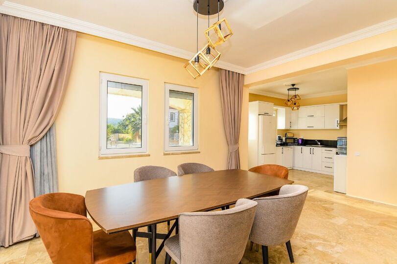 Patara Plajı Manzaralı Exclusive 3 Yatak Odalı Villa, Fethiye Villa 1007