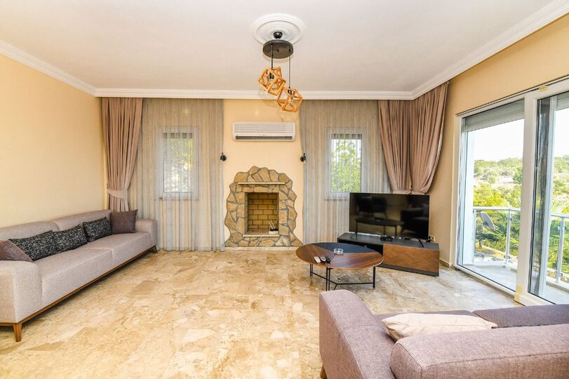 Patara Plajı Manzaralı Exclusive 3 Yatak Odalı Villa, Fethiye Villa 1007