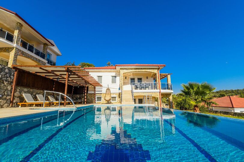Patara Plajı Manzaralı Exclusive 3 Yatak Odalı Villa, Fethiye Villa 1007