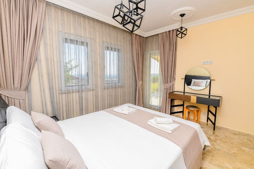 Patara Plajı Manzaralı Exclusive 3 Yatak Odalı Villa, Fethiye Villa 1007