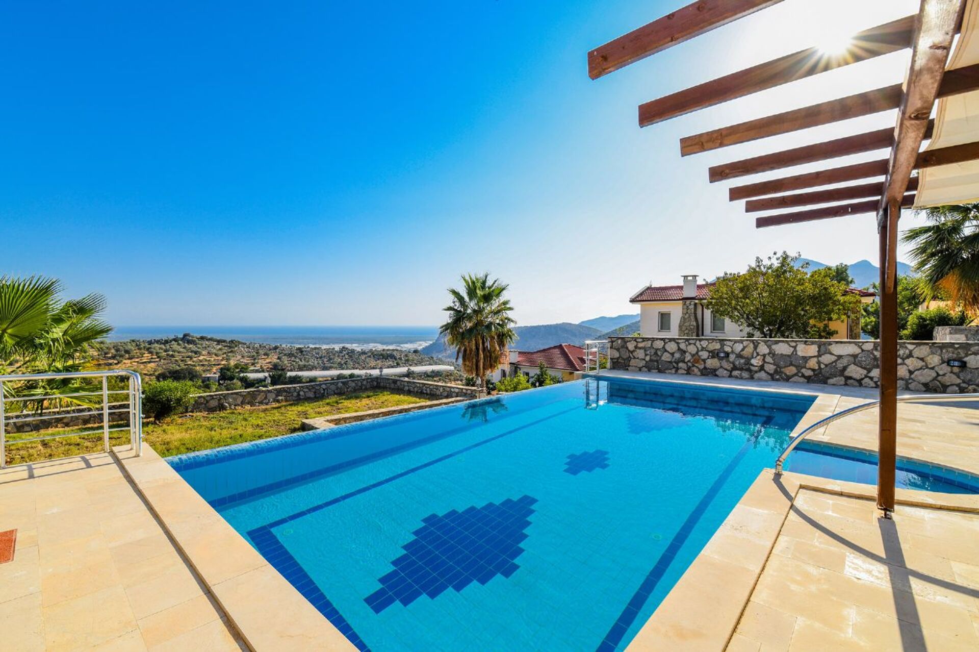 Patara Plajı Manzaralı Exclusive 3 Yatak Odalı Villa, Fethiye Villa 1007