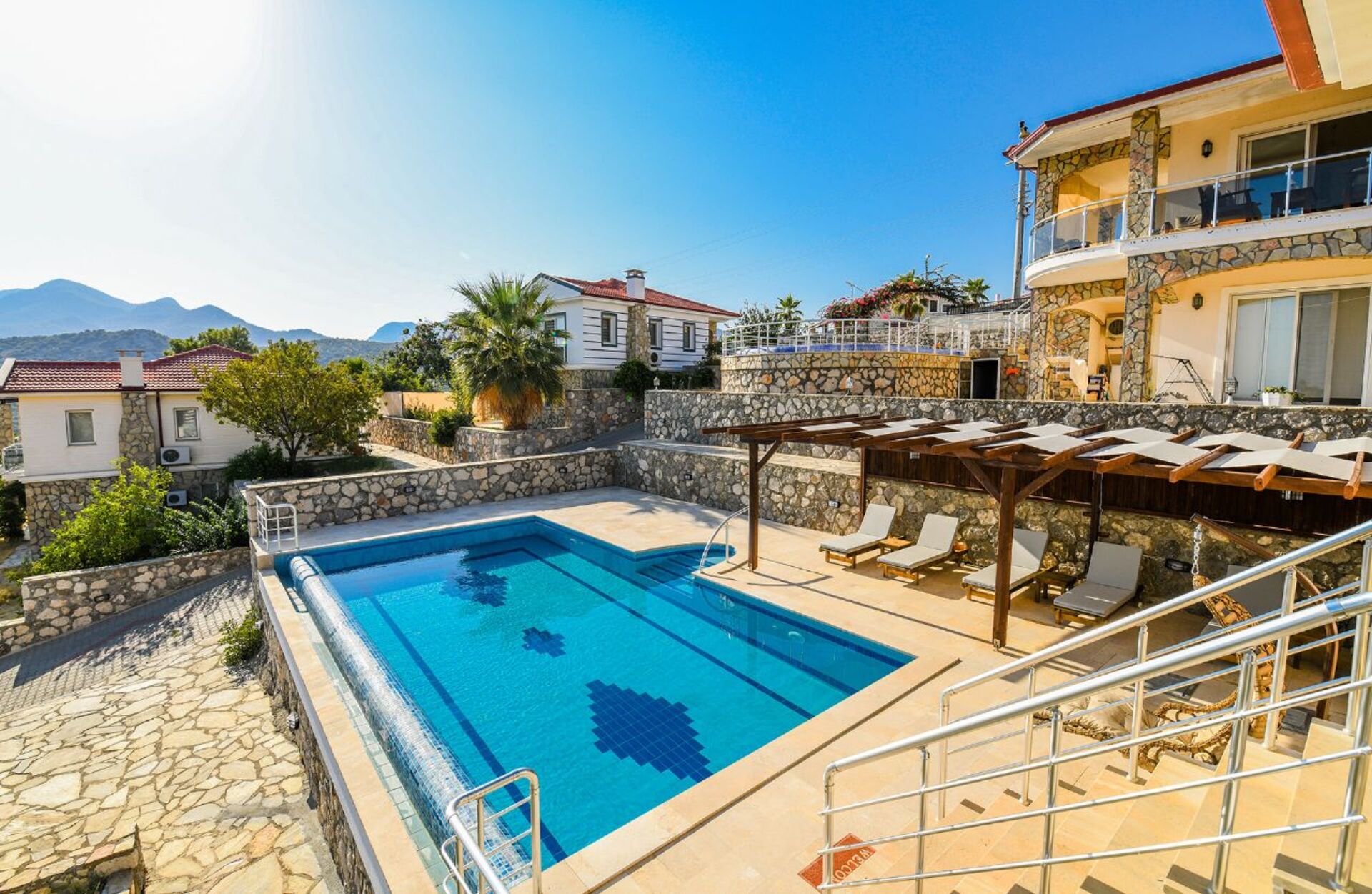 Patara Plajı Manzaralı Exclusive 3 Yatak Odalı Villa, Fethiye Villa 1007