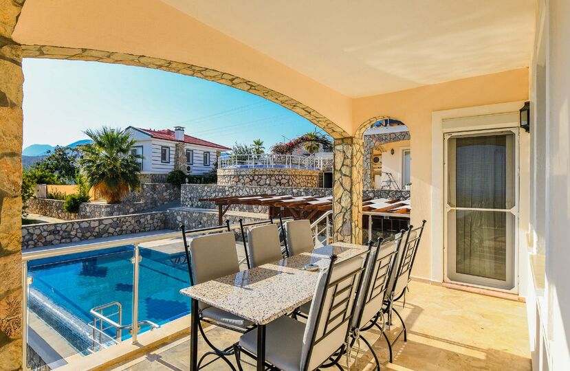 Patara Plajı Manzaralı Exclusive 3 Yatak Odalı Villa, Fethiye Villa 1007