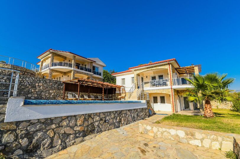 Patara Plajı Manzaralı Exclusive 3 Yatak Odalı Villa, Fethiye Villa 1007