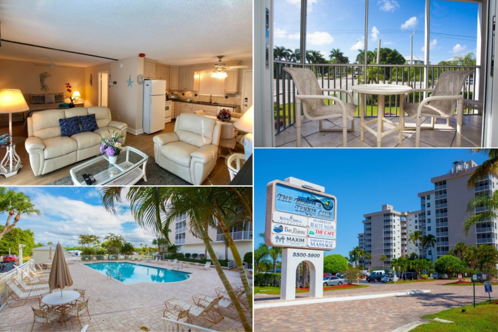 Exclusive Holiday Condo, plaja birkaç dakika uzaklıkta, Florida Condo 5817