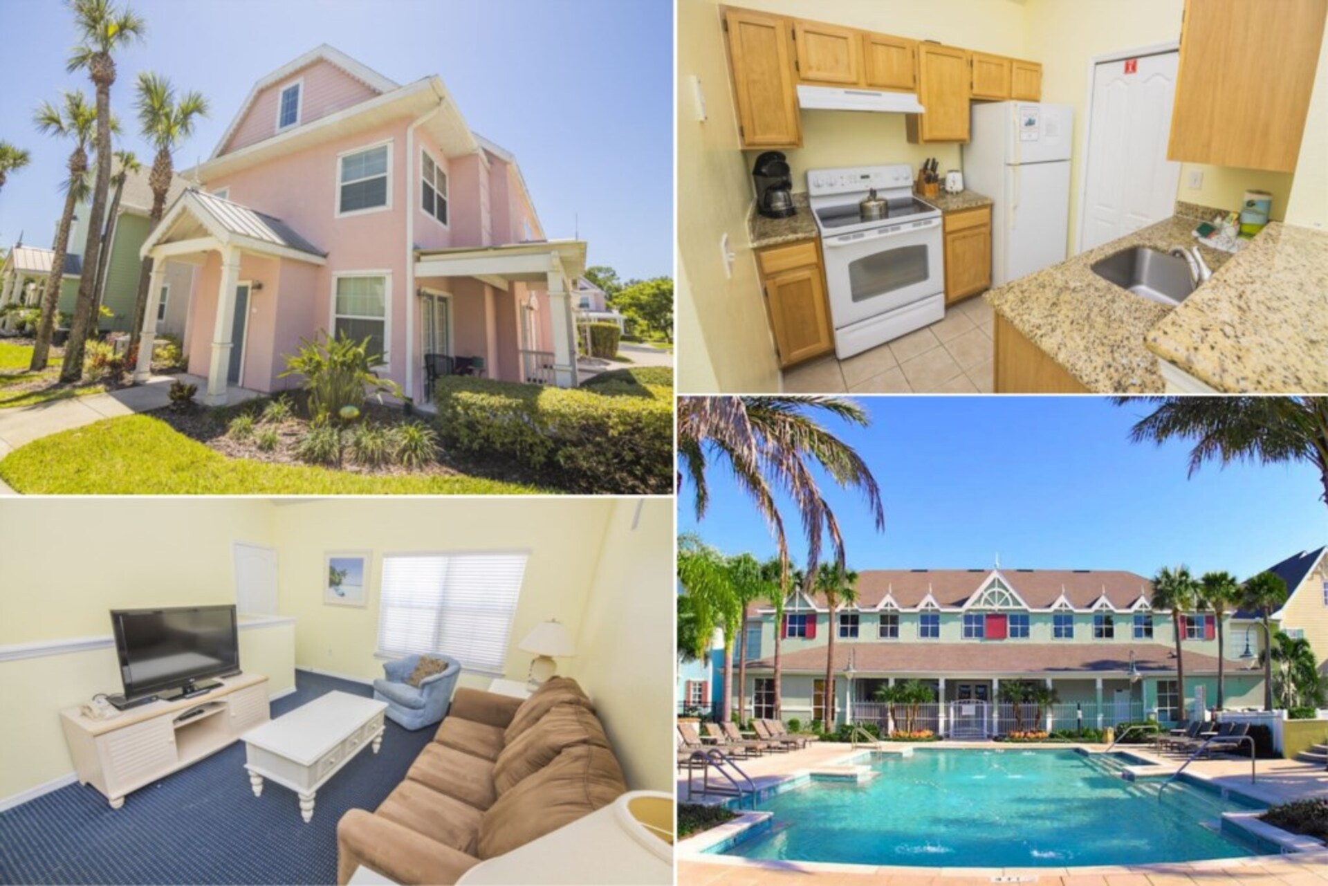 Runaway Beach Club'da Muhteşem Özel Havuzlu Lüks Daire, Florida Daire 5979