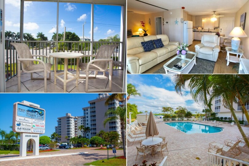 Bonita Beach'te Nihai 1 Yatak Odalı Daire, Florida Daire 5945